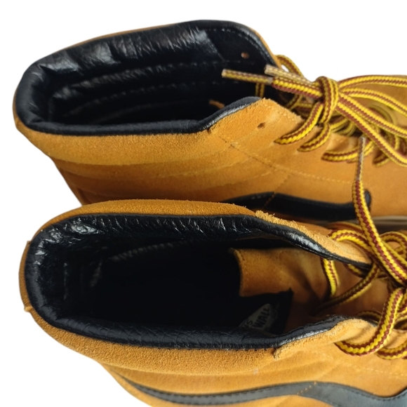 Vans 721454 SK8-HI Skate Honey Brown Suede Fashion Sneakers Men7.5/Women 9 - Picture 6 of 9